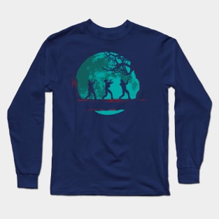 Thriller Moonwalk Long Sleeve T-Shirt